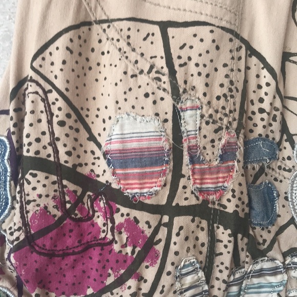 Desigual patchwork LOVE COLORS skirt - Picture 4 of 16